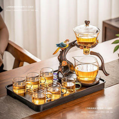 Glass Automatic Tea Set Household Teapot Tea Cup