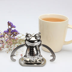 Frog Tea Strainer Does Not Stainless Steel Tea Strainers Creative Tea Making Device Compartment