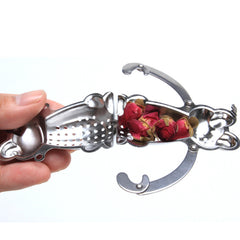 Frog Tea Strainer Does Not Stainless Steel Tea Strainers Creative Tea Making Device Compartment