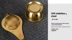 Does Not Stainless Steel Tea Strainers Bracket Tea Strainer Kung Fu Tea Utensils