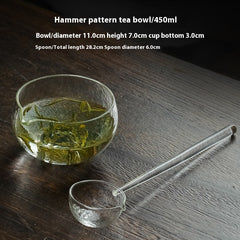 Glass Tea Brewing Bowl Special Tea Set Heat-resistant Tea Spoon
