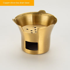 Pure Brass Tea Strainer Kung Fu Tea Set Filter Accessories Tea Filter Fair Tea Water Separation Utensils