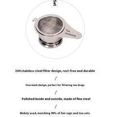 Does Not Stainless Steel Tea Strainers Bracket Tea Strainer Kung Fu Tea Utensils