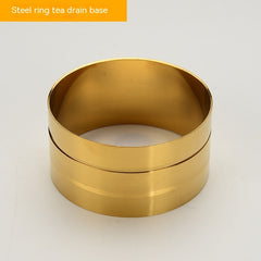 Pure Brass Tea Strainer Kung Fu Tea Set Filter Accessories Tea Filter Fair Tea Water Separation Utensils