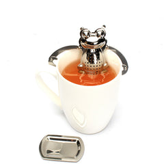Frog Tea Strainer Does Not Stainless Steel Tea Strainers Creative Tea Making Device Compartment
