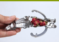 Frog Tea Strainer Does Not Stainless Steel Tea Strainers Creative Tea Making Device Compartment